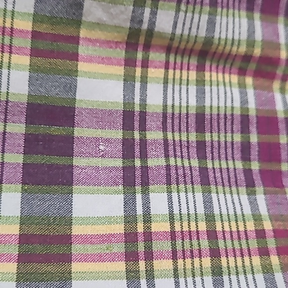 Vintage Polo Ralph Lauren Blaire Classic Fit Plaid Oxford 100% Cotton Shirt Sz L - Picture 5 of 5